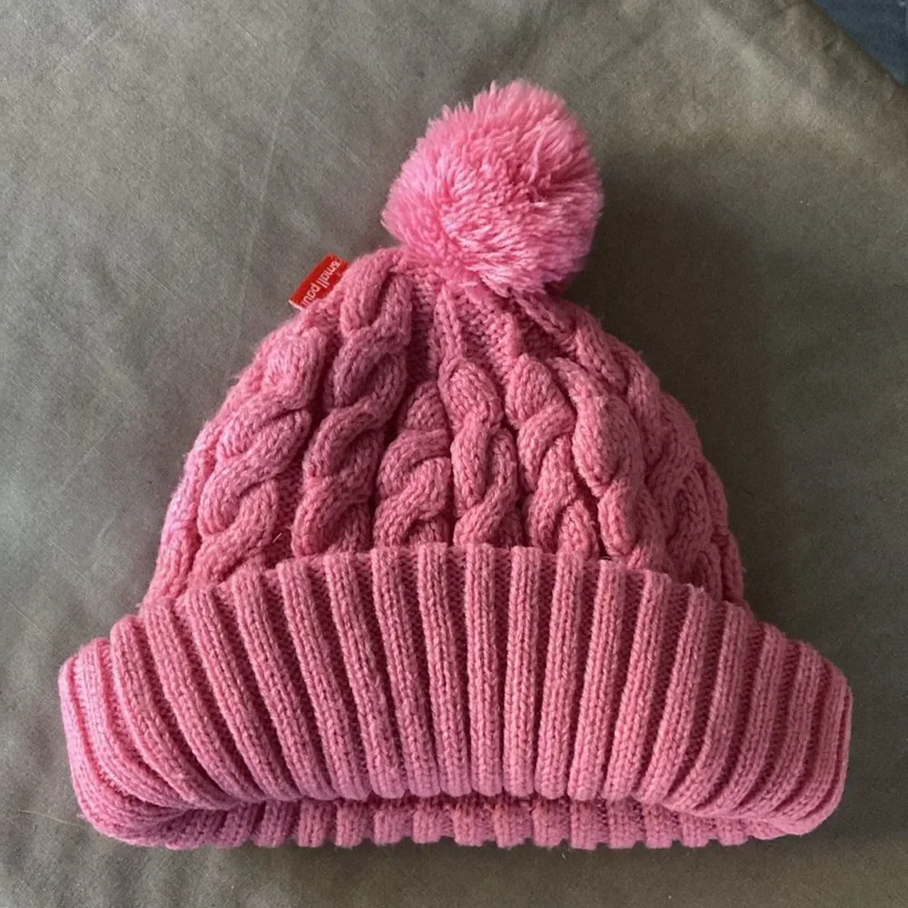 Small Paul Kids Girls Knit Hat -Pink